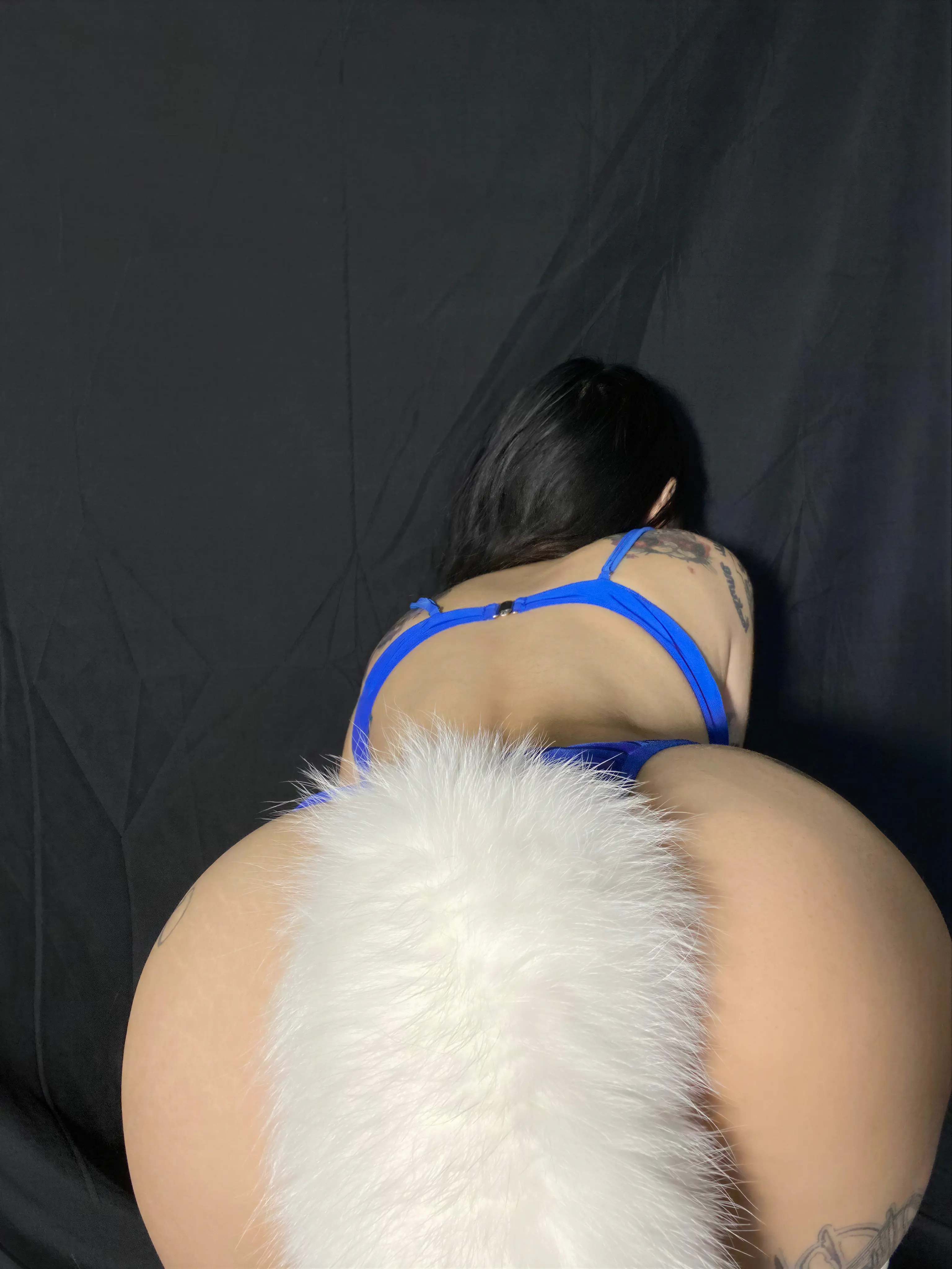 卡通百科老王 – 蓝色比基尼尾巴 21P